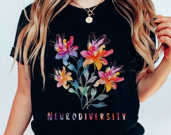 Autism Awareness Shirt, Neurodiversity Shirt, ADHD Shirt, Inclusion Shirt, Autism Mom Shirt, Autism Shirt, Rainbow Neurodiversity Shirt