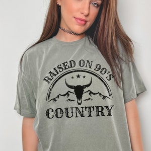 Raised on 90s Country Shirt, Vintage 90s Country Tee, Western Shirt, Country Shirt, farm Shirt,Country Concert Tee,Country Music Lover Shirt