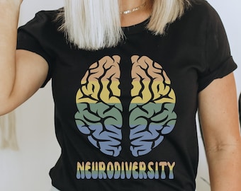 Autism Awareness Shirt, Neurodiversity Shirt, ADHD Shirt, Inclusion Shirt, Autism Mom Shirt, Rainbow Neurodiversity Shirt, Autism Shirt