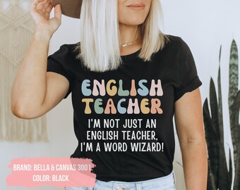 Funny English Teacher Shirt, English Teacher Gift, English Literary Teacher Shirt, Funny Language Arts shirt Reading Teacher Shirt