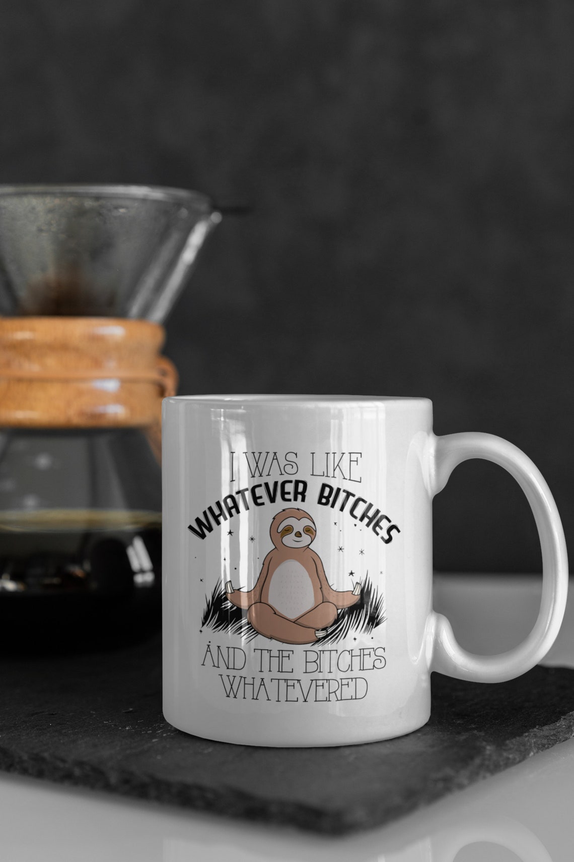 Mean Mug Vulgar Coffee Mug Funny Coffee Mug so I Was Etsy