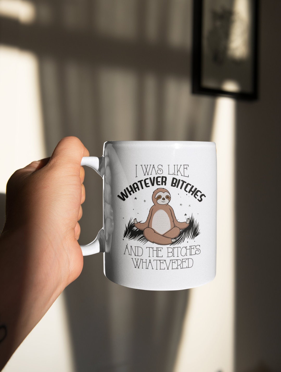 Mean Mug Vulgar Coffee Mug Funny Coffee Mug so I Was Etsy