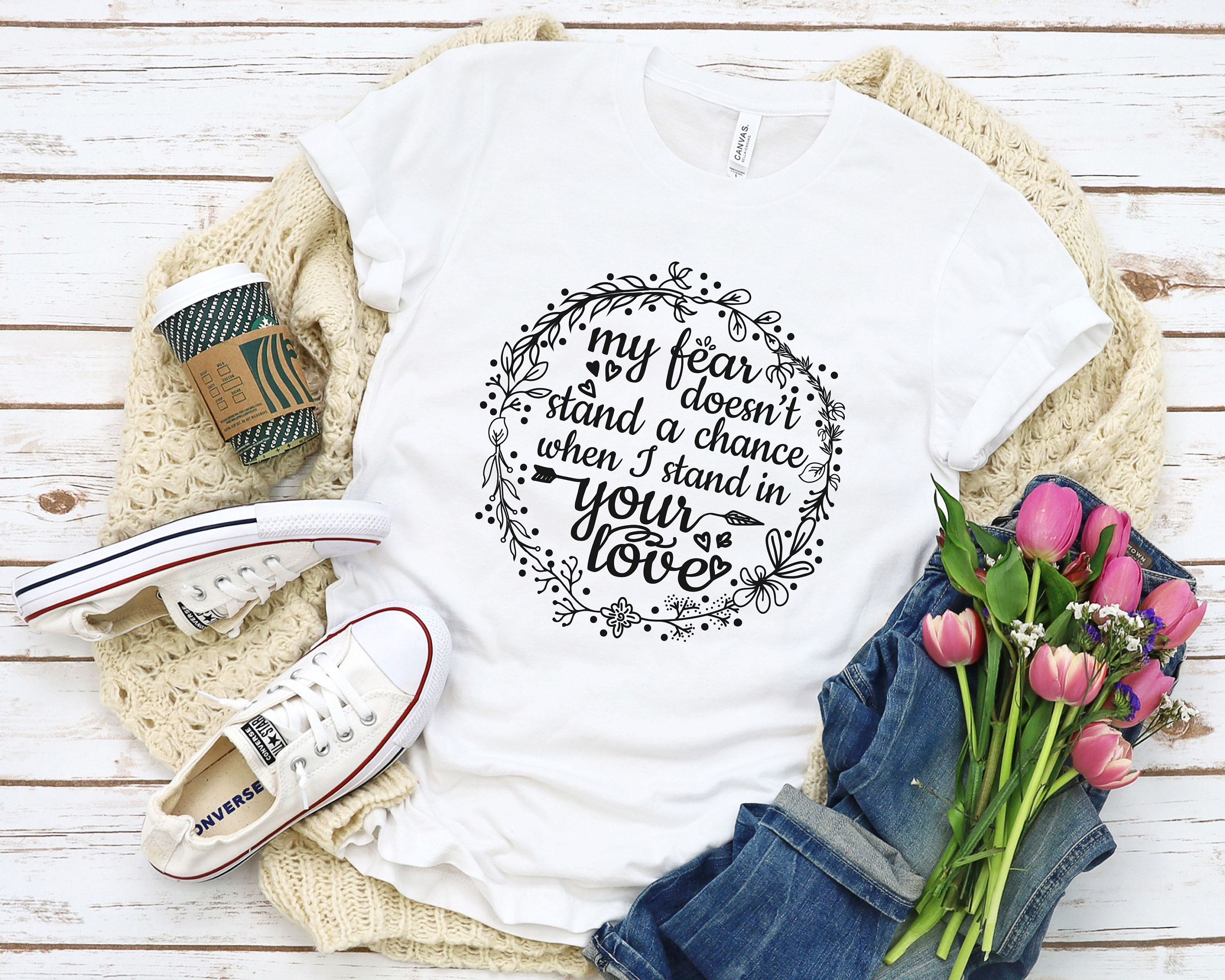 My Fear Doesn t Stand A Chance Christian T Shirts Faith Etsy my-fear-doesn-t-stand-a-chance-christian-t-shirts-faith-etsy