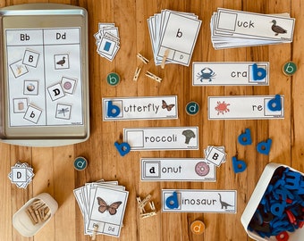 Phonics Learning Pack - B or D