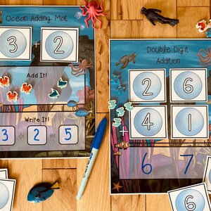 Ocean Unit: Math Pack - Etsy