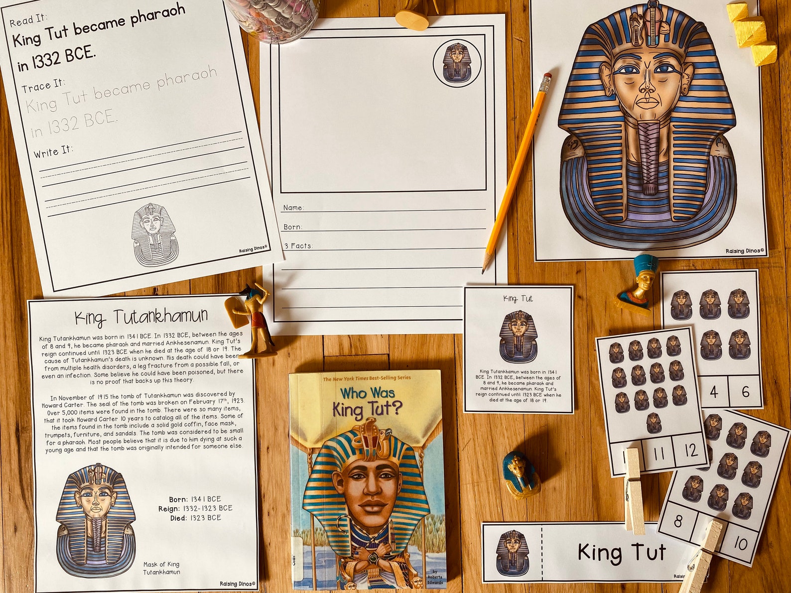 Egypt Mini Clips Egypt Mini Study - Etsy