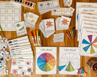 Color Theory Unit (Color Wheel for Littles)