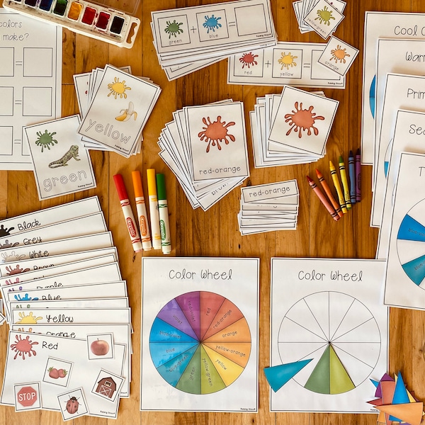 Color Theory Unit (Color Wheel for Littles)