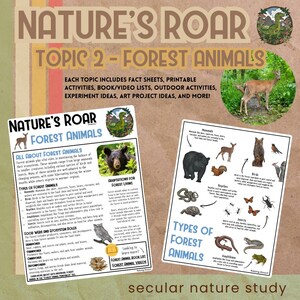 Nature's Roar: November | Secular Nature Study | Homeschool Curriculum ...