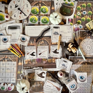Halloween-Lernpaket - Frühe Elementarausgabe - 1. bis 3. Klasse