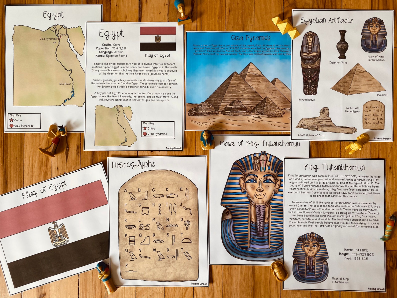 Egypt Mini Clips Egypt Mini Study - Etsy