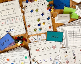 Phonics Learning Pack - Sight Words