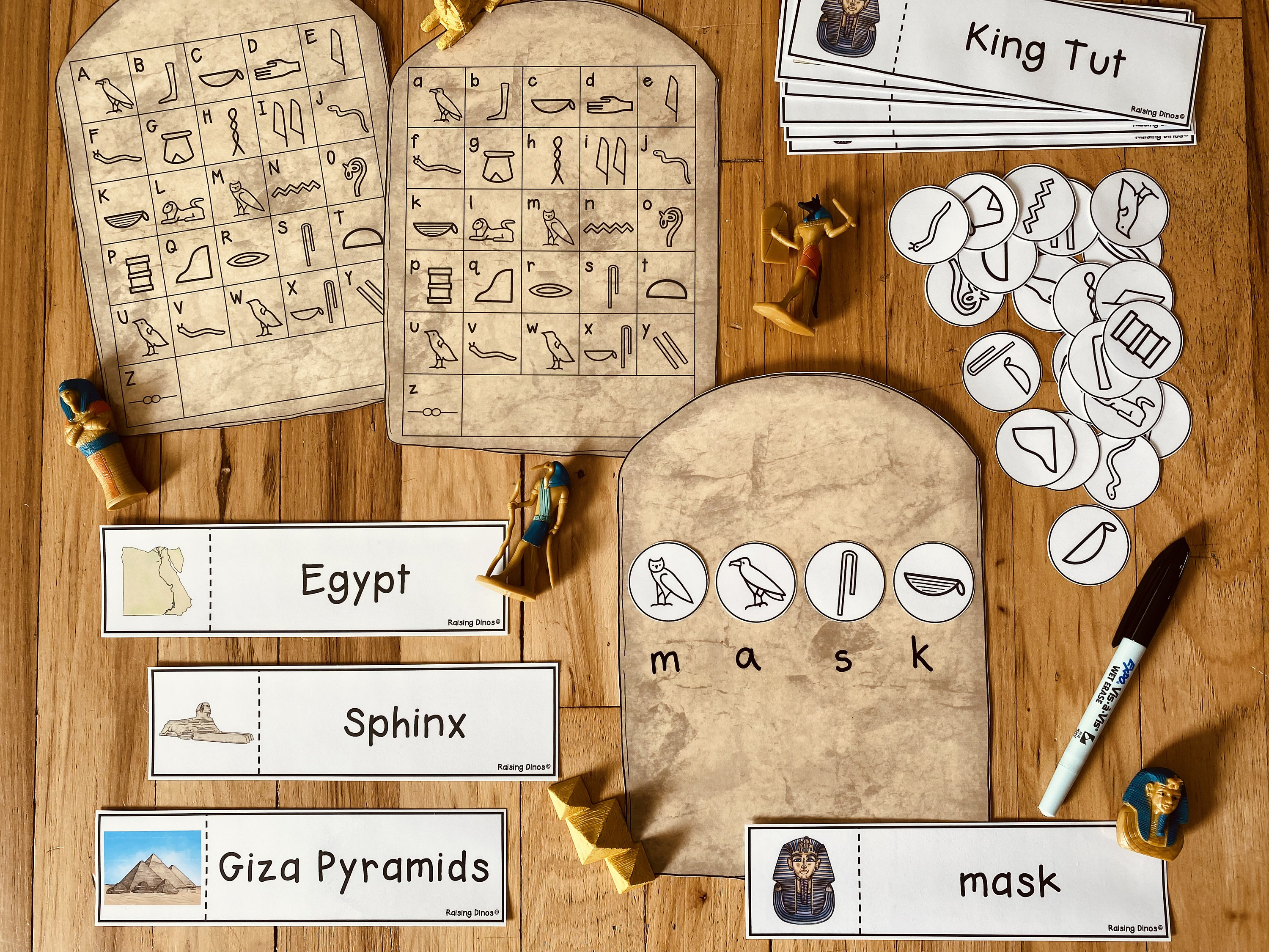 Egypt Mini Clips Egypt Mini Study - Etsy