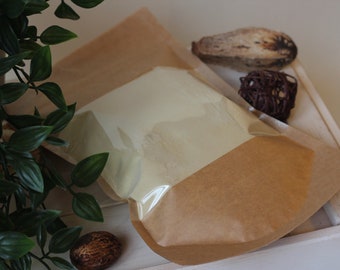 Amberkleurig stofpoeder. Amber Dust 100% echte barnsteen. Amberpoeder voor heidens vuurritueel. Entertainment voor bruiloften/verjaardagen