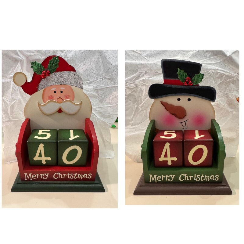 Countdown Blocks - Etsy