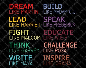 Download Dream Like Martin Svg Etsy