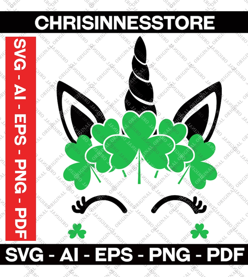 Shamrock Unicorn Svg Unicorn St Patricks Day Svg Unicorn Birthday Svg Unicorn Svg St Patricks Day svg Girls St Patricks Day Svg