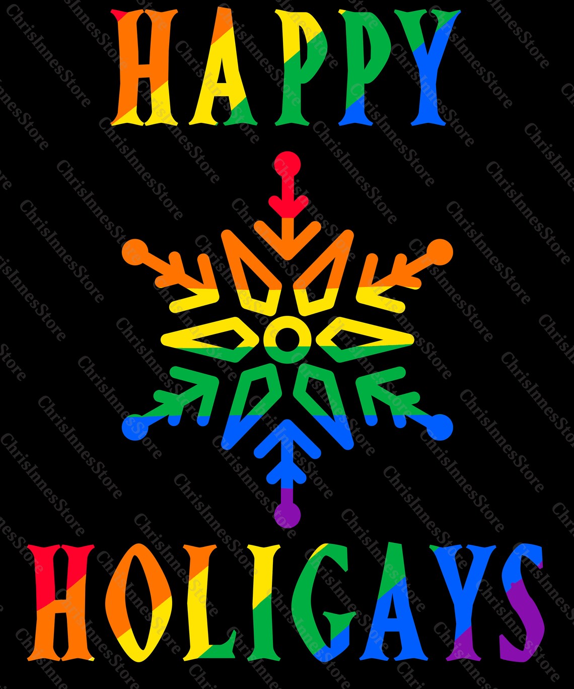 Merry Christmas LGBT Tree PNG Christmas Gay Png Lgbt Flag Etsy