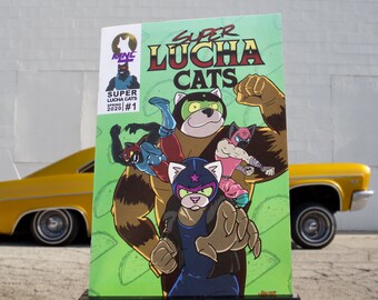 Super Lucha Cats-Issue #1