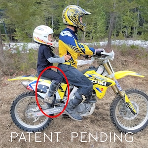 Moto Stirrups for Dirt Bikes – Foot Support for Short Riders – Lower Foot Peg Extensions for Trail & MX Comfort