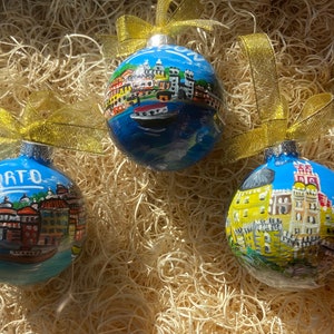 Portugal Glass Ball Ornaments