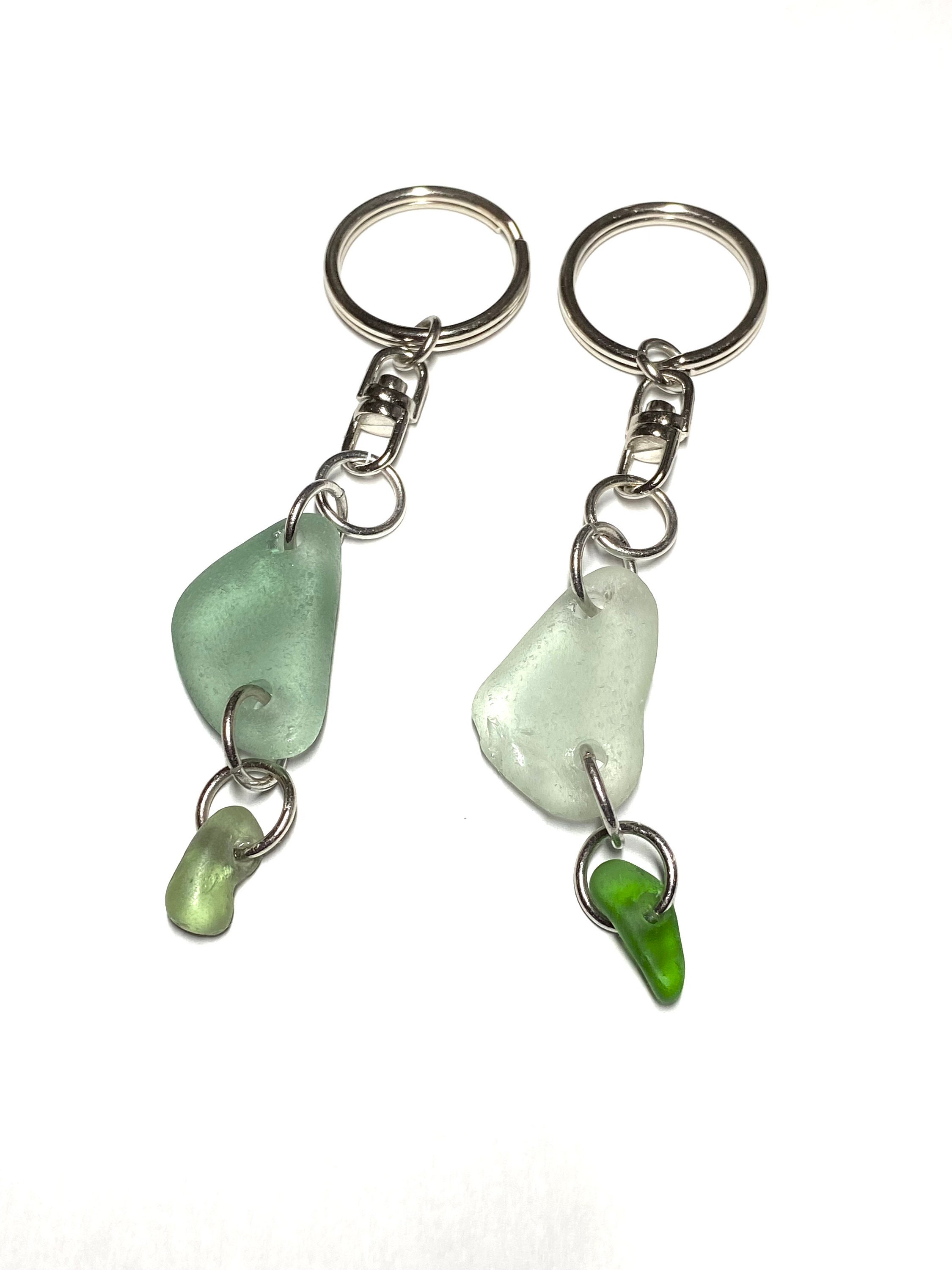 Glass keyring deals