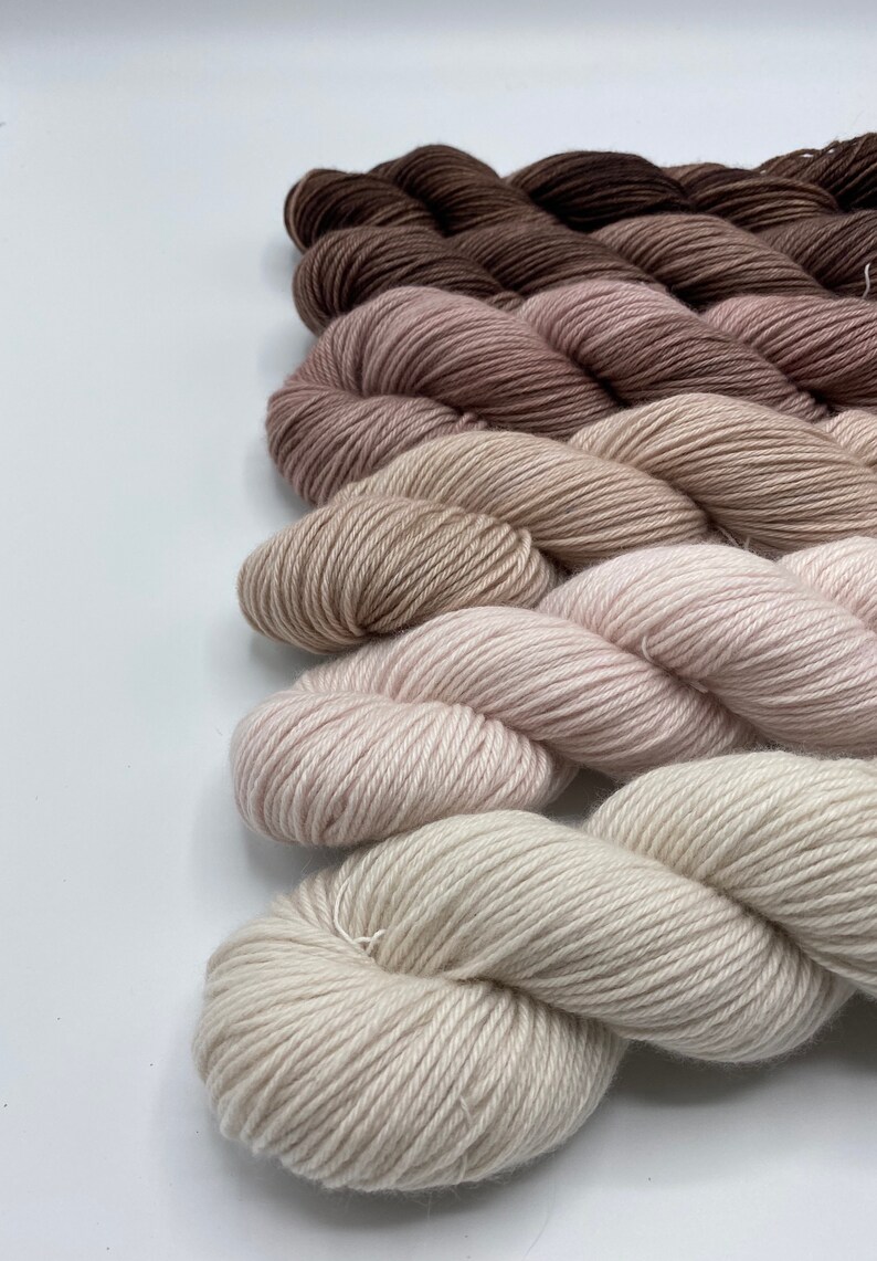 Hand Dyed Yarn Bee&mason Vintage Collection Etsy