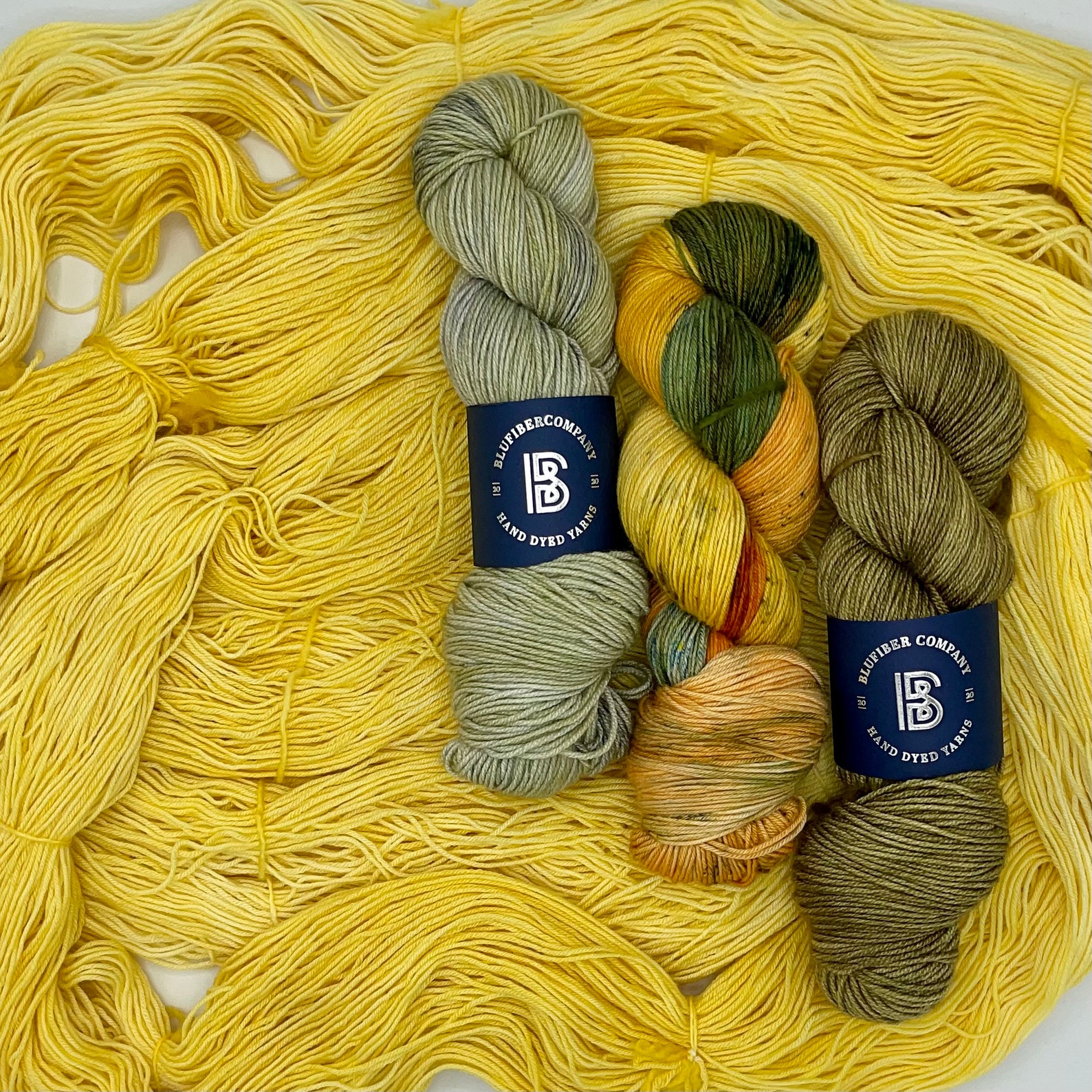 Hand Dyed Yarn Dust Etsy