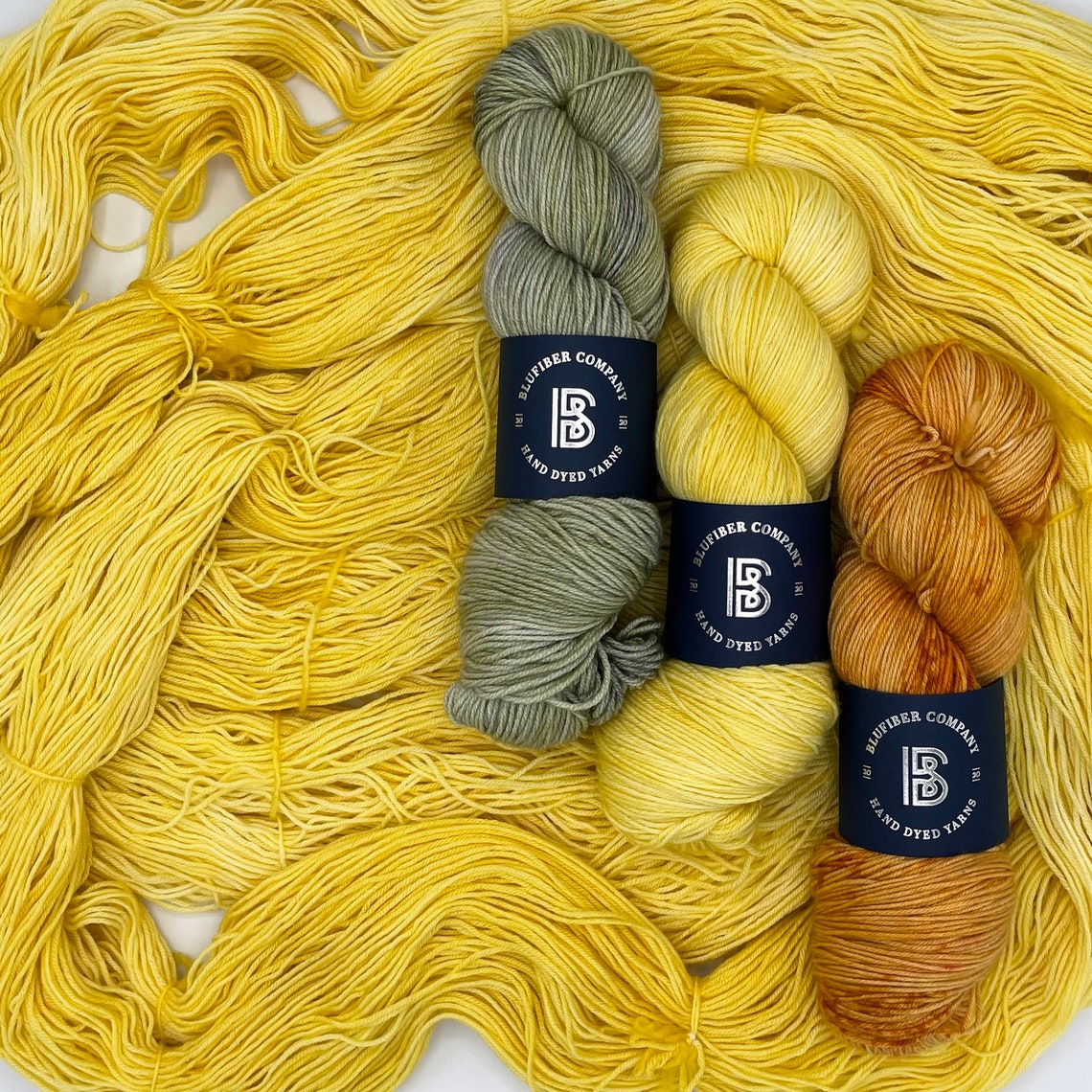 Hand Dyed Yarn Dust Etsy