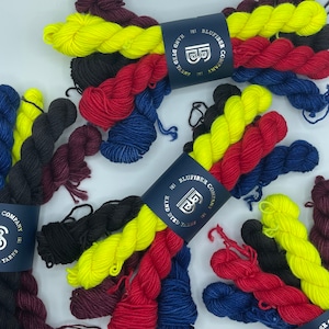 Mini Fade Set - Hand Dyed Yarn - Solar Flare