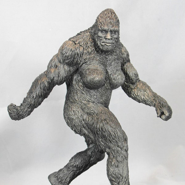 Monster Museum Exhibit #3: Bluff Creek Monster Sasquatch statue