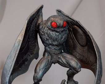 Monster Museum Spécimen #1 : La statue exclusive Mothman Silver Anniversary