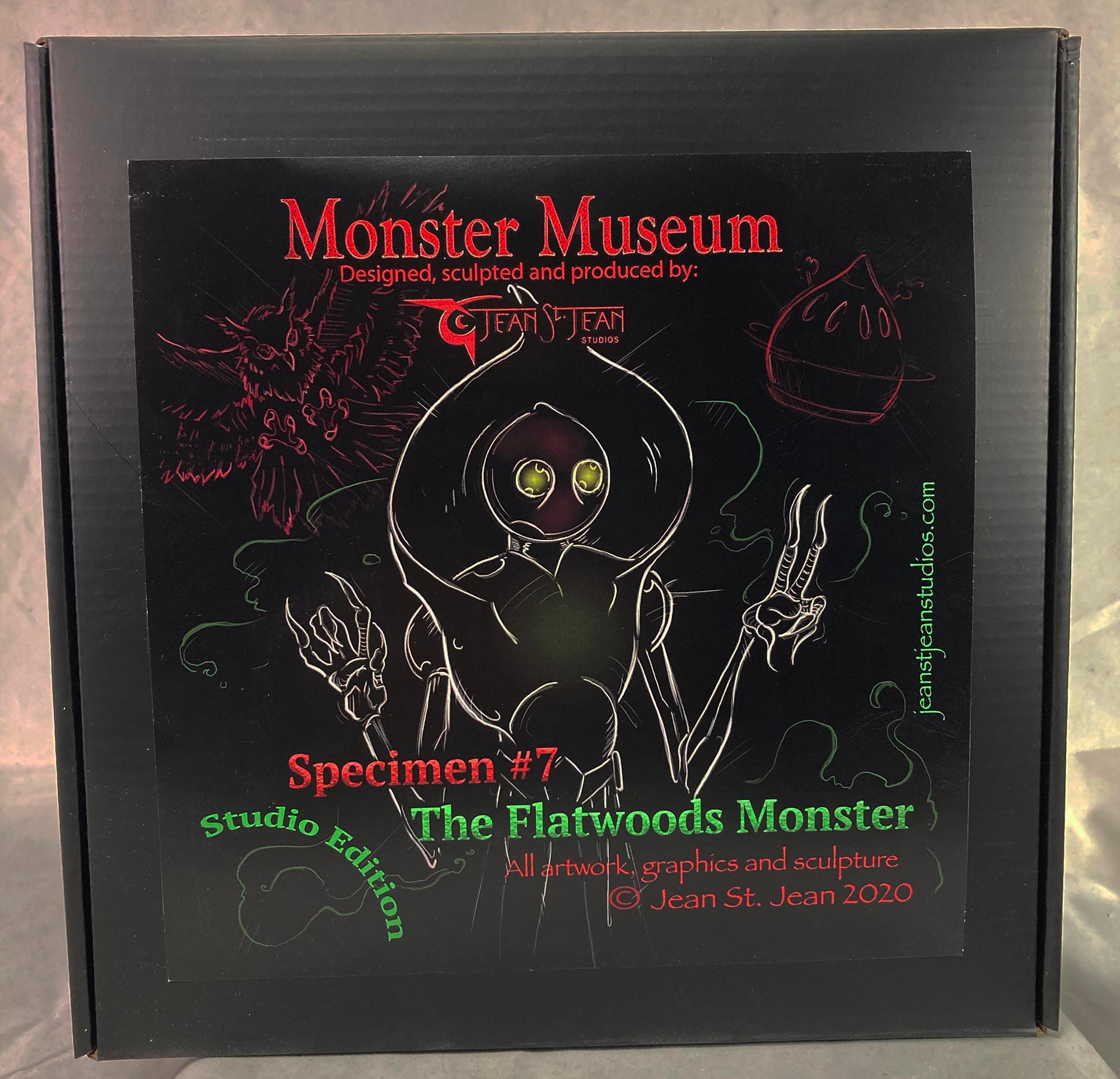 Monster Museum Specimen 7 the Flatwoods Monster Etsy