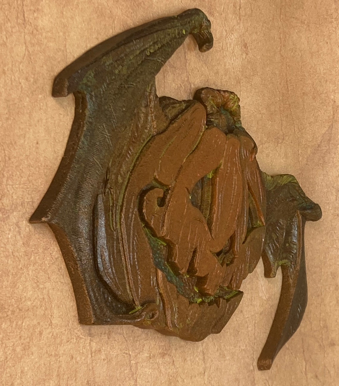 Winged Jack O' Lantern Magnet - Etsy