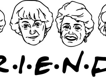 Golden Girls Svg Etsy