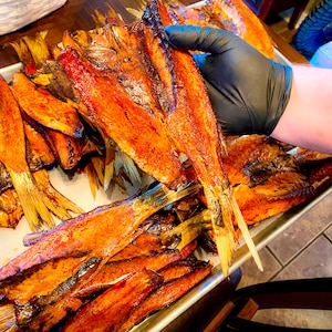 5 Large Premium Smoked Mullet Fish  - Great Gourmet Gulf Coast Super Pack
