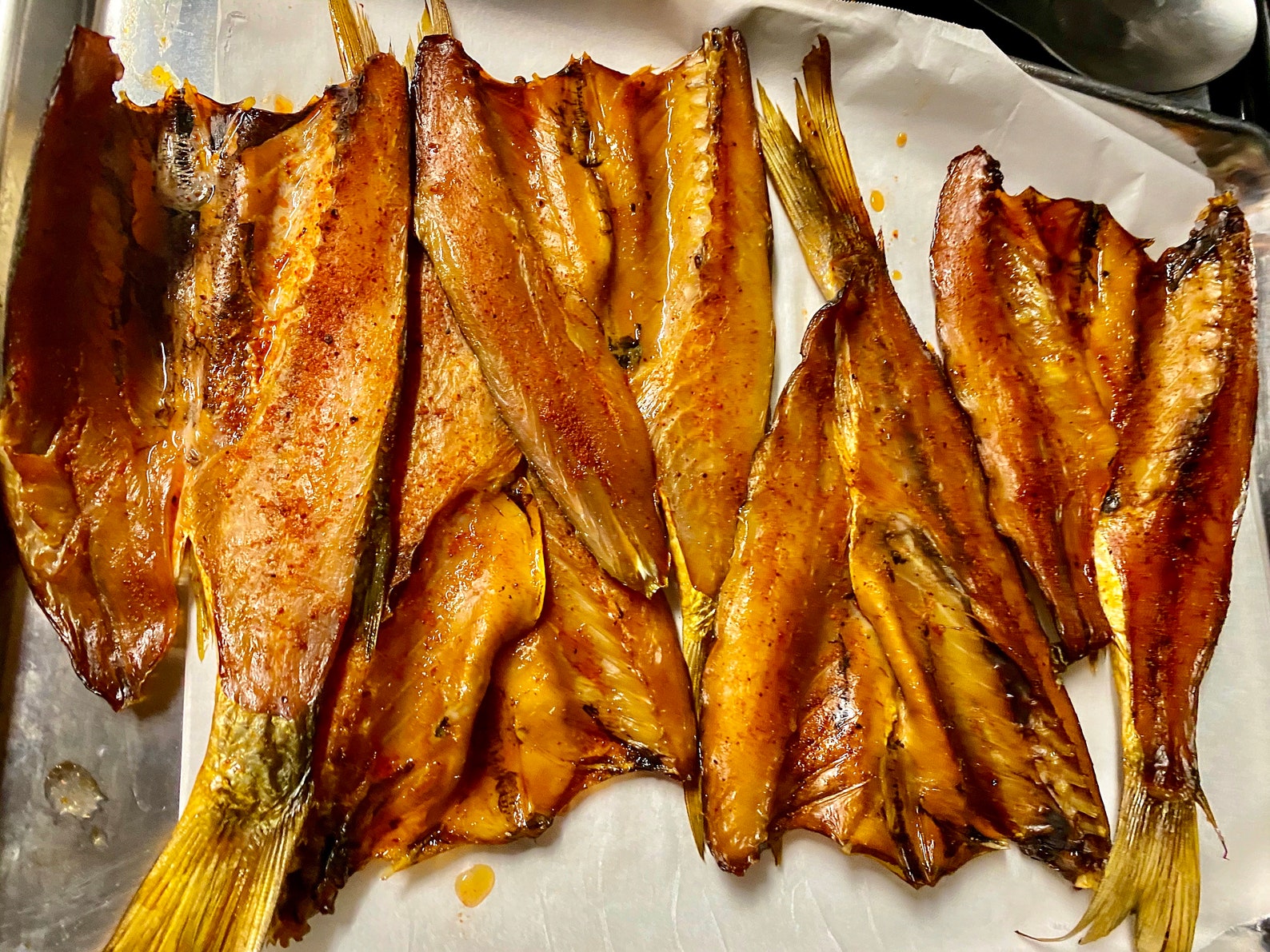 5 Large Premium Smoked Mullet Fish Great Gourmet Gulf Coast Super Pack