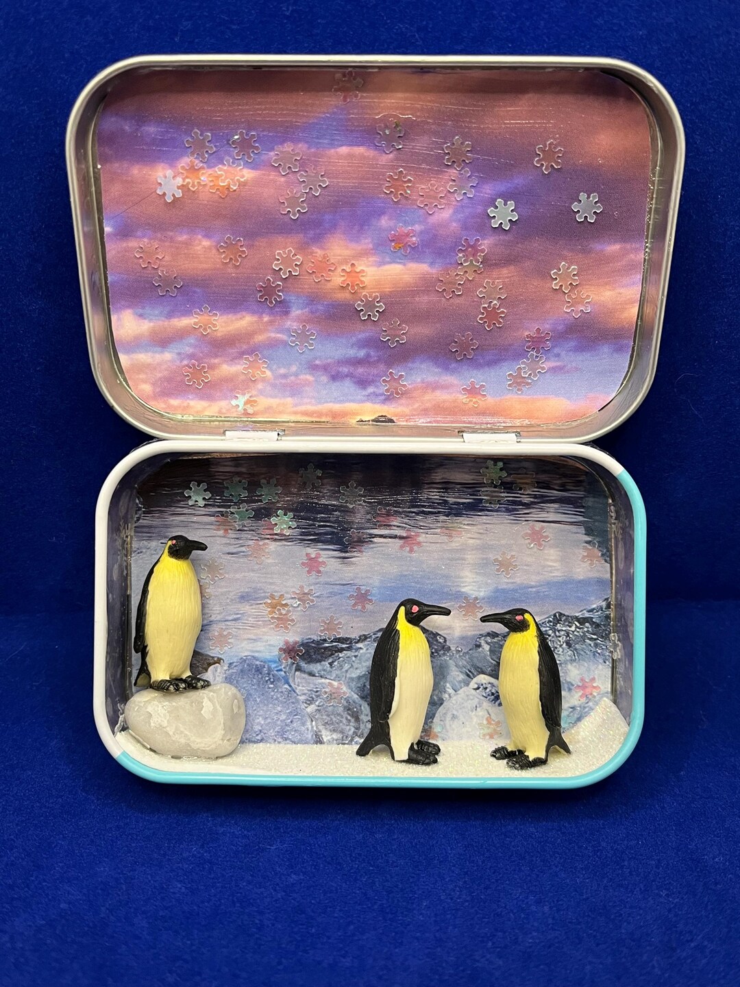 Mini Diorama “penguins” - Etsy