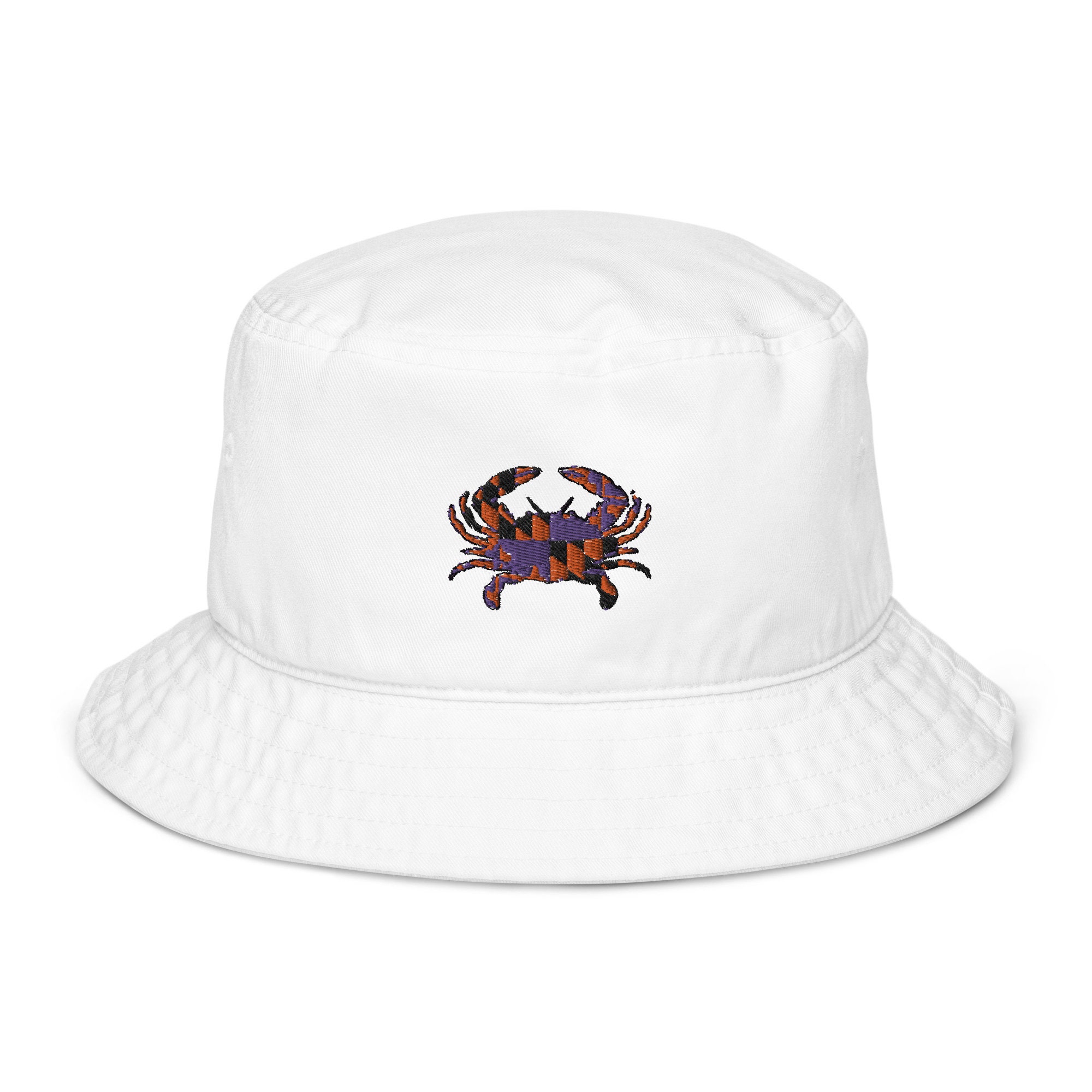 Baltimore Maryland Crab Bucket Orioles/ravens Sports Fan Hat Etsy