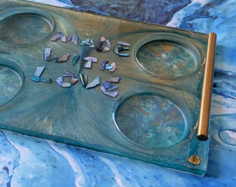 Custom Nautical Serving Tray