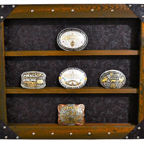 Belt Buckle Display Case Etsy
