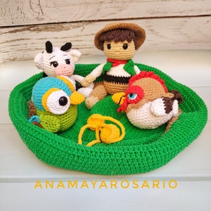 Pattern crochet Zenon Farm Assembly Game