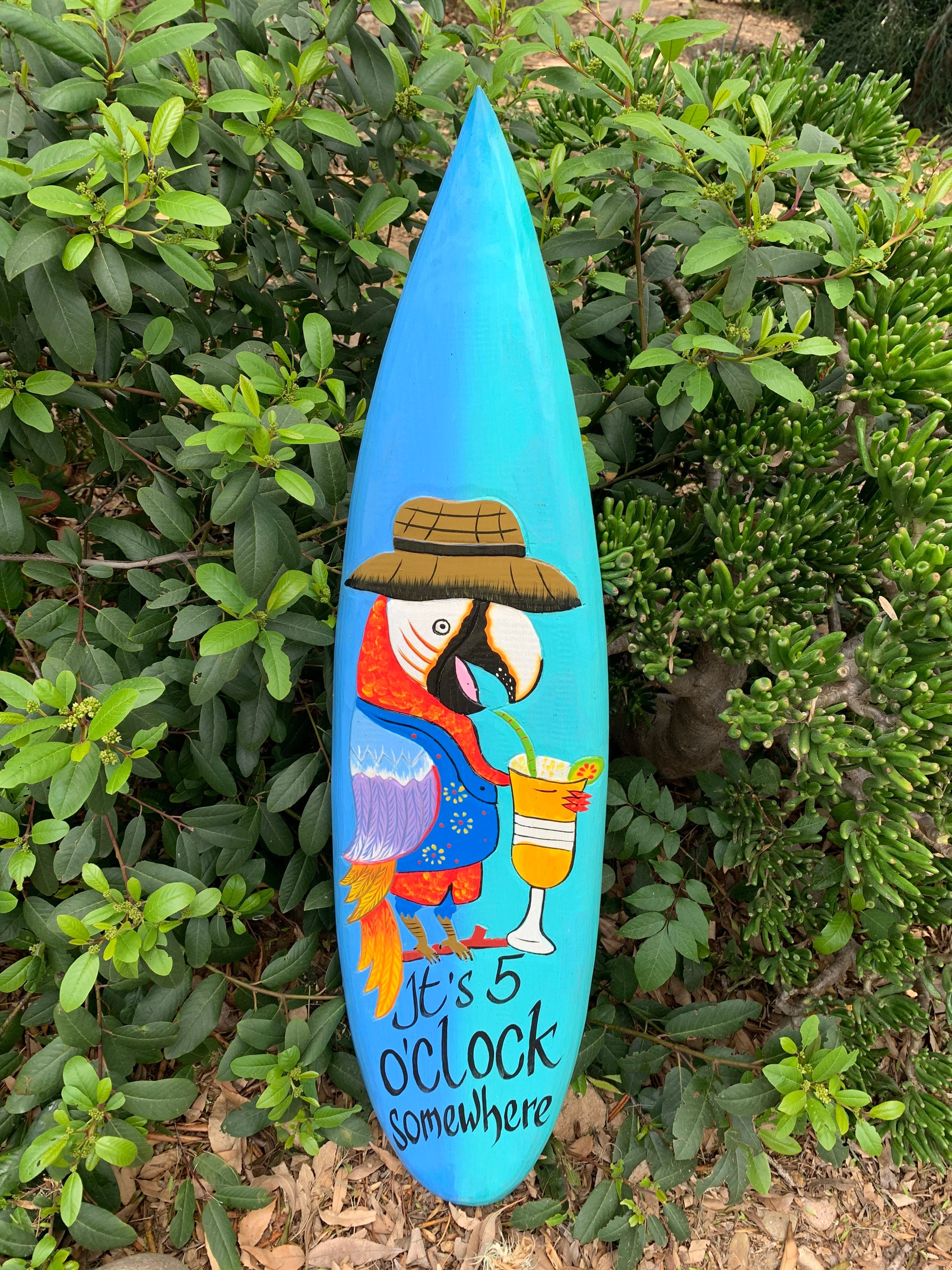 Online orders and shipping fast Tropical Surfboard Sign Margaritaville