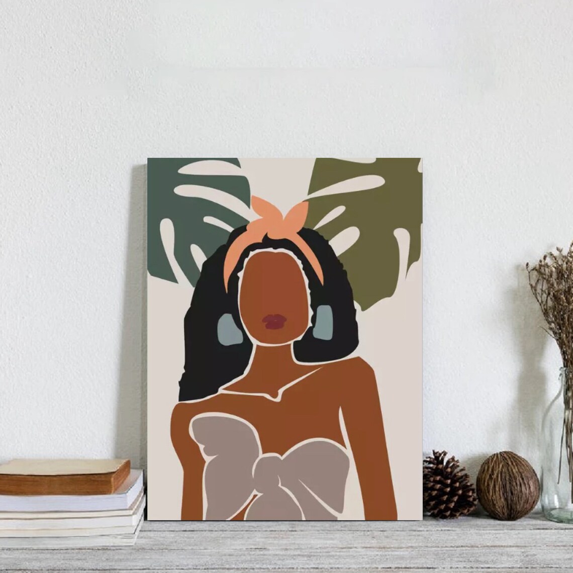 DIY Paint and Sip Kit Black Girl Magic Painting Kit Etsy