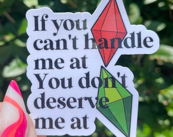 The Sims Plumbob Mood Sticker