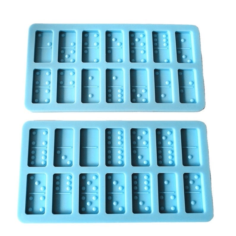 Numeral Double 12, 9, 6 Domino Mold Set 