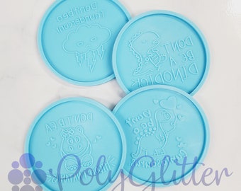 Offensive Adult Coaster and Car Coaster Mold Set