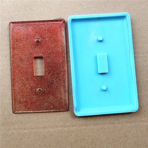 Light Switch Cover Resin Mold Outlet Cover Resin Mold Square Etsy