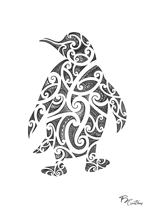 Diving Penguin Tattoo by Penguinluv4ever