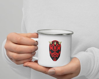 Minimalist Maul Enamel Mug